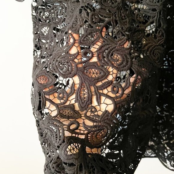 ✨ Wilfred Black Lace Top | Aritzia - Picture 2 of 4